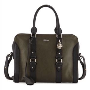 Alexander McQueen padlock bag w/skull -small